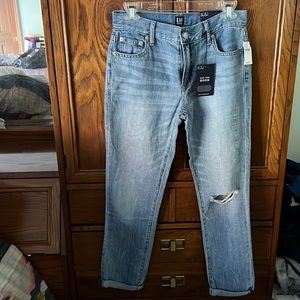 Gap Midrise Girlfriend Jeans